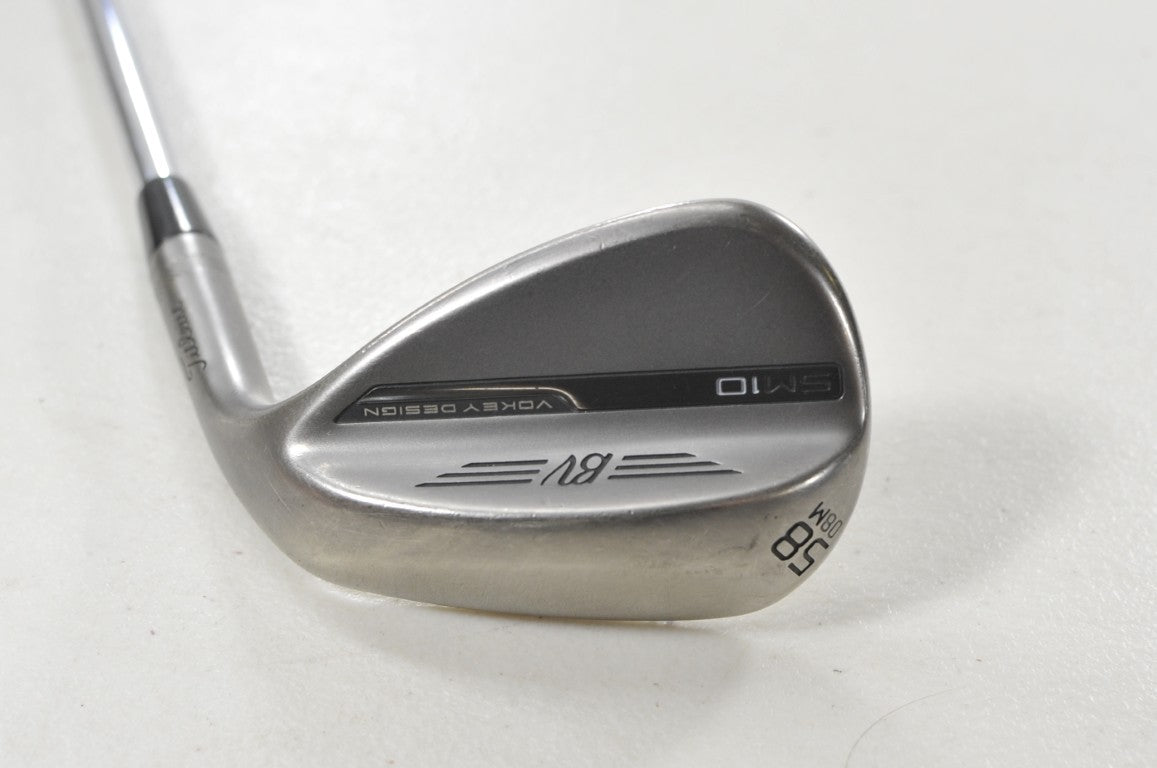 Titleist Vokey SM10 Nickel 58*-08M Wedge Right BV Wedge Flex Steel #218816