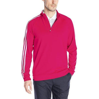 Adidas 3 Stripes 1/4 Zip Pullover Jacket - Golf Club Brokers