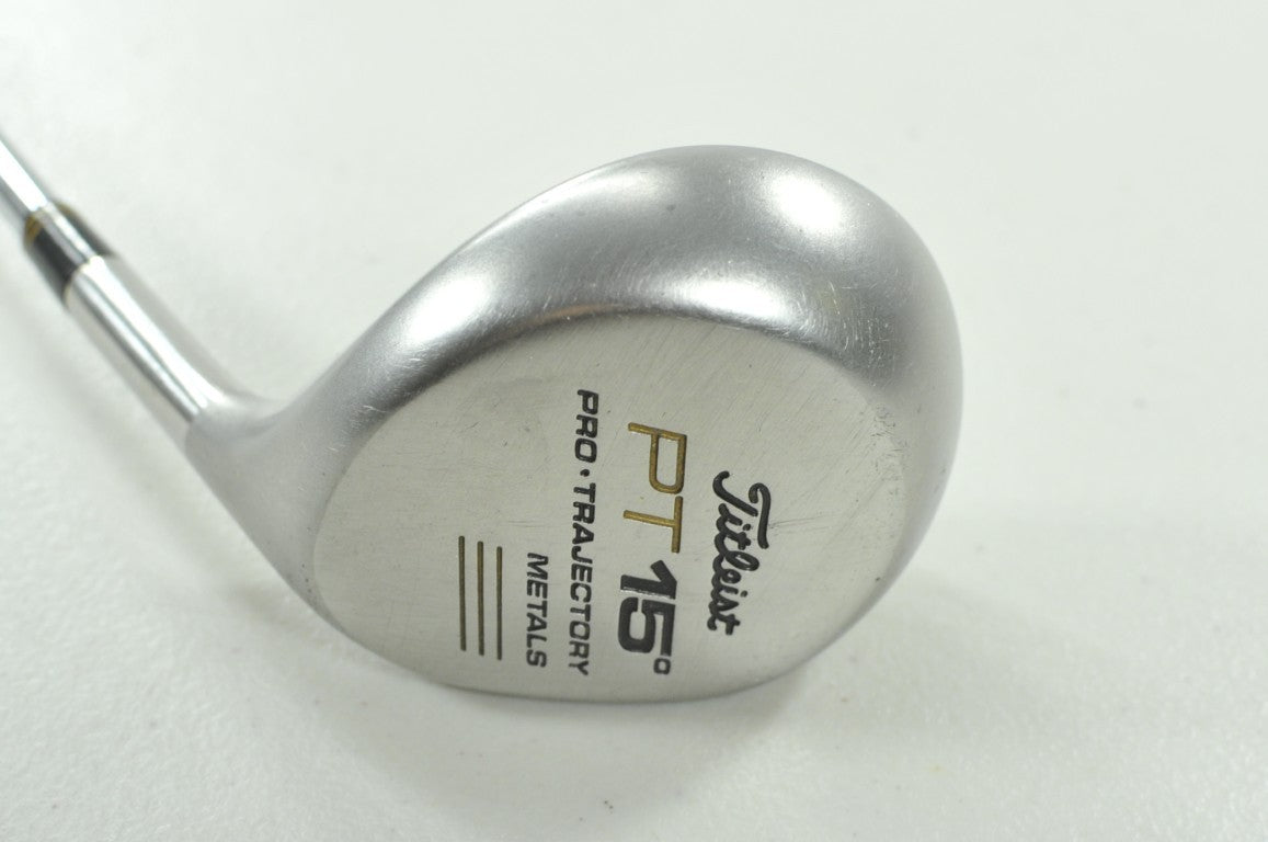 Titleist PT Bore-thru 1997 15* Fairway Wood Dynamic Gold Steel #207198