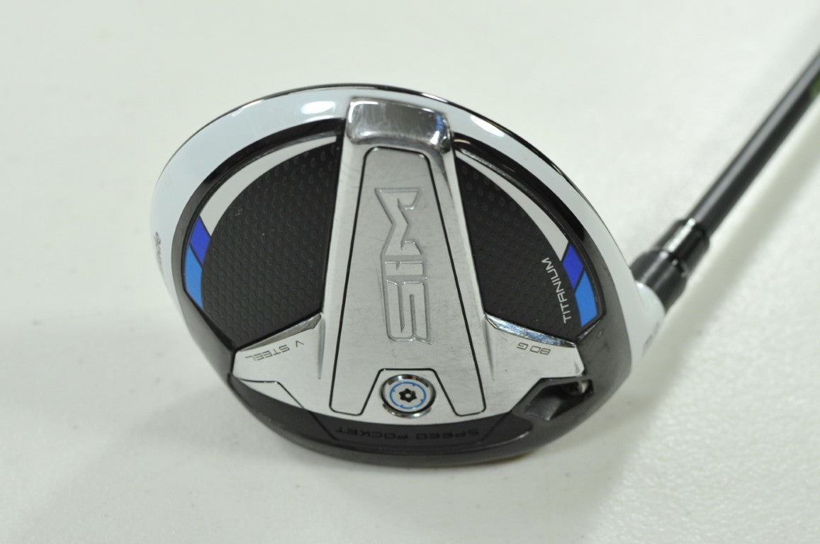 LEFT HANDED TaylorMade SIM Ti 3-15* Fairway Wood Stiff Flex NV Graphite #201818