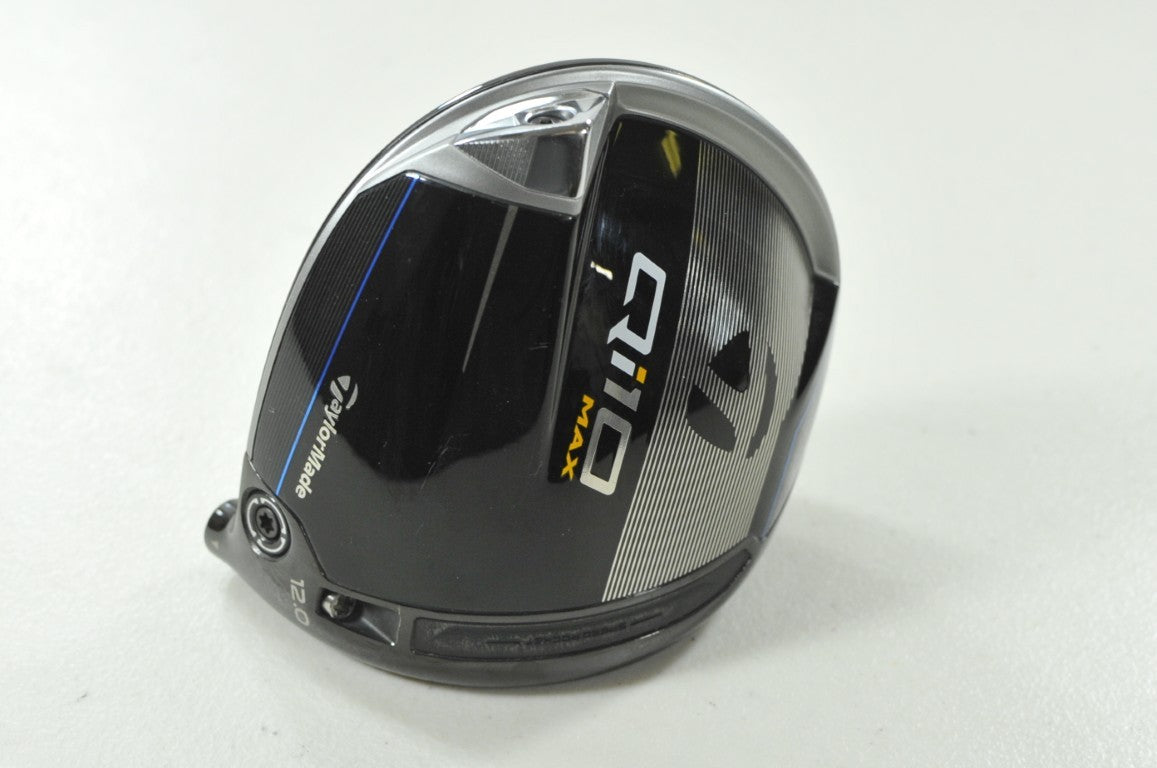 TaylorMade Qi10 Max 12* Driver Head Only CRACK ON CROWN  #208832