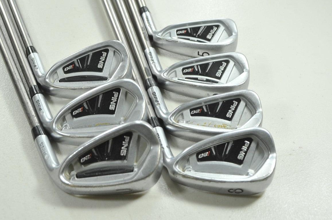 Ping i20 5-W,UW Iron Set Regular Flex White Dot Right TFC169 Graphite # 208728