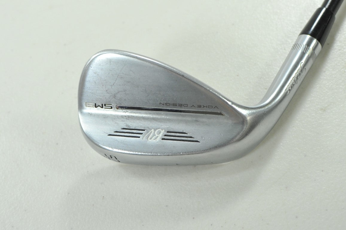LEFT HANDED Titleist Vokey SM9 Tour Chrome 52*-12F Wedge Steel # 204804