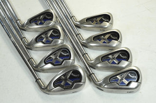 Callaway X-18 Pro Series 3-PW Iron Set Right Stiff Flex DG S300 Steel # 180403