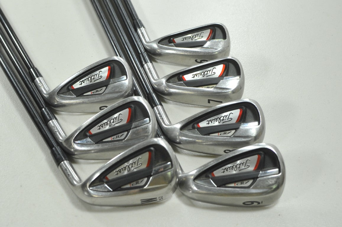 Titleist 714 AP1 6-PW,48*,52* Iron Set RH Regular/Senior Flex Graphite # 198459