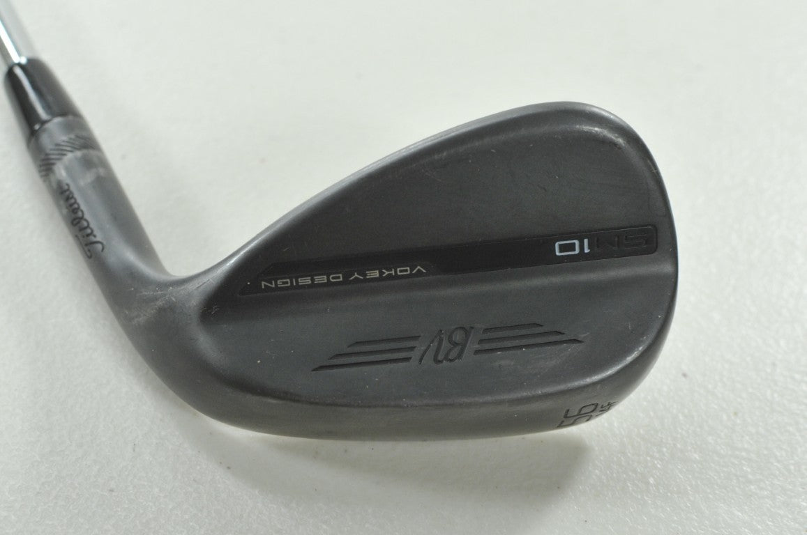 Titleist Vokey SM10 Jet Black 56*-14F Wedge Right BV Wedge Flex Steel # 207755