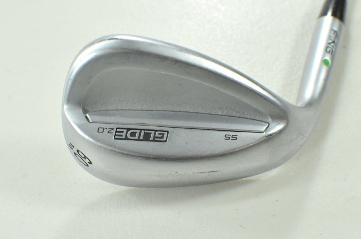 LEFT HANDED Ping Glide 2.0 SS 60*-10 Wedge Green Dot KBS Tour 120 Steel #206372