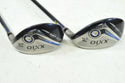 XXIO Nine 9 3 and 4 Hybrid Set Right Stiff Flex 53g DST Graphite # 179583 - Golf Club Brokers