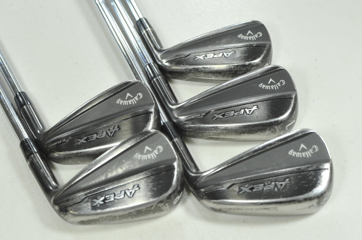 Callaway Apex Ti Fusion 6-PW Iron Set Right Oban CT-115 Stiff Flex Steel #206099