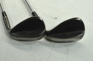 Titleist Vokey SM9 Jet Black 54*, 58* Wedge Set Right Steel # 180548