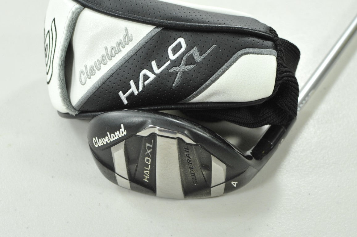 LEFT HANDED Cleveland Halo XL 2024 4-21* Hybrid Senior Flex 50g Graphite #203205