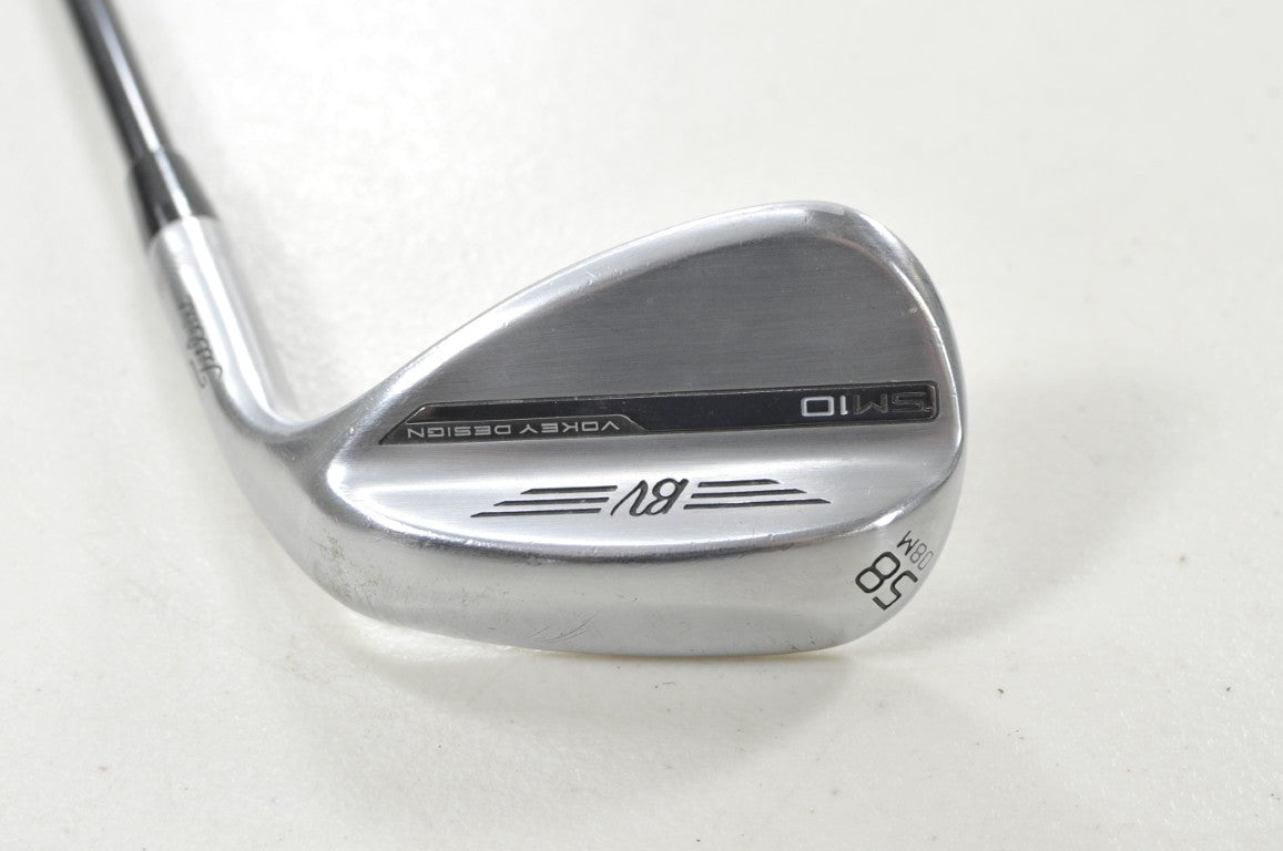 Titleist Vokey SM10 Nickel 58*-08M Wedge Right DG S400 Stiff Flex Steel # 217334