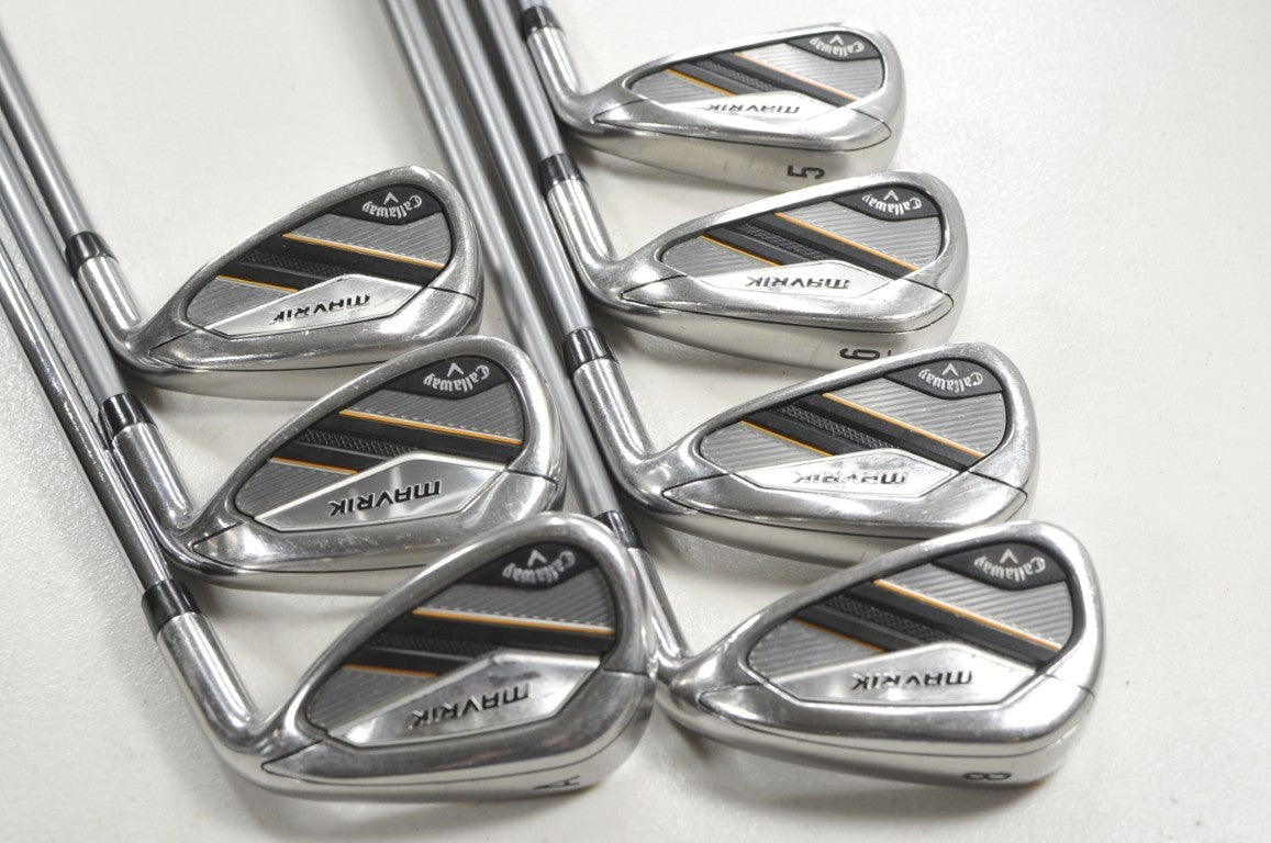 Callaway Mavrik 5-PW,AW Iron Set Regular Flex RH Catalyst 5.5 Graphite # 213661
