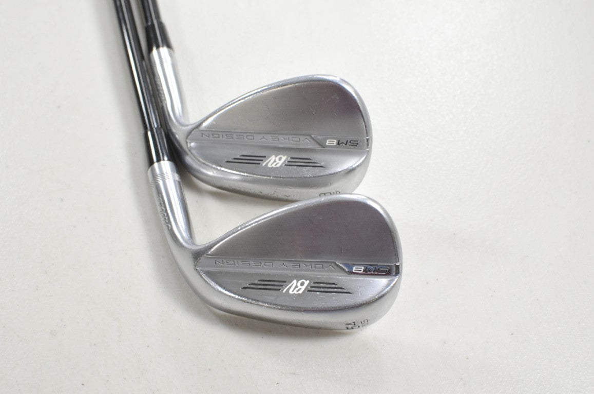 Titleist Vokey SM8 Tour Chrome 54*,58* Wedge Set Tensei Regular Graphite #215988