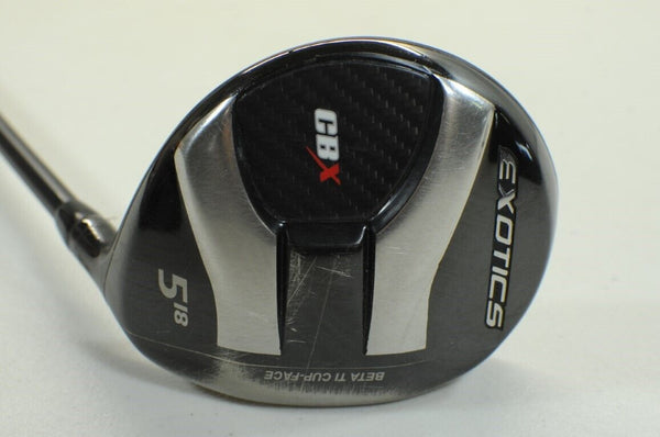 Tour Edge Exotics CBX 5-18* Fairway Wood Right Stiff HZRDUS Graphite # 184300