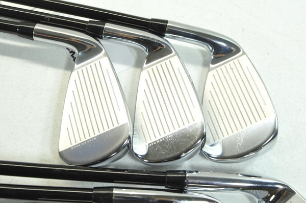 Cobra King Speedzone 6-PW,GW Iron Set Right Senior Flex Graphite # 178842