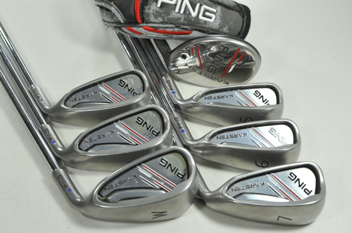 Ping Karsten 2014 4H, 5-W Iron Set Regular Flex Right CFS Steel # 206356