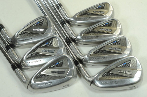 TaylorMade SIM2 Max 5-PW,AW Iron Set Right Regular Flex KBS MAX MT Steel #184370