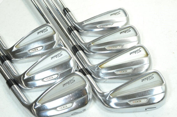 Titleist T100S 2021 4-PW Iron Set Right Stiff Flex Project X LZ Steel # 183737