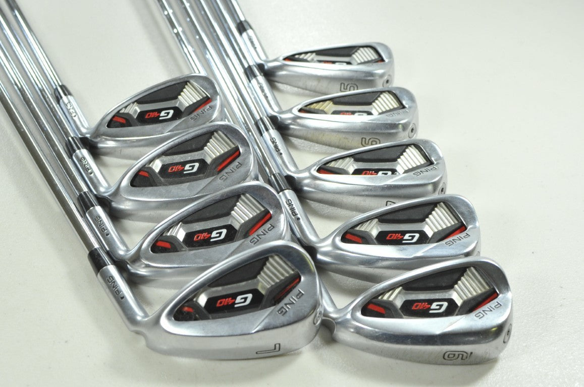 Ping G410 5-W,UW,SW,LW Iron Set Regular Flex Right AWT 2.0 Steel # 206981