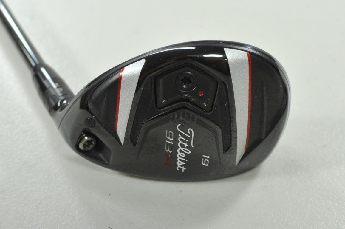 Titleist 913H 19* Hybrid Stiff Flex RH Graphite Aldila RIP Phenom 80g # 208468