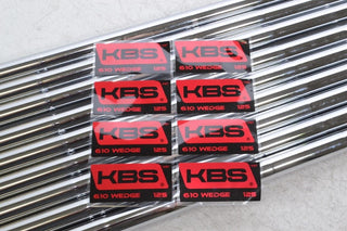 KBS 610 120g/125g Chrome Finish Stiff/Stiff Plus flex .355 Choose Flex - Golf Club Brokers