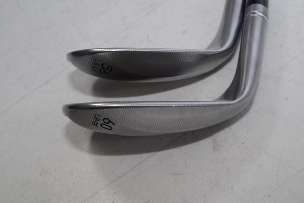 TaylorMade Milled Grind 4 Satin 56*, 60* Wedge Set Right DG Wedge Steel # 178665 - Golf Club Brokers