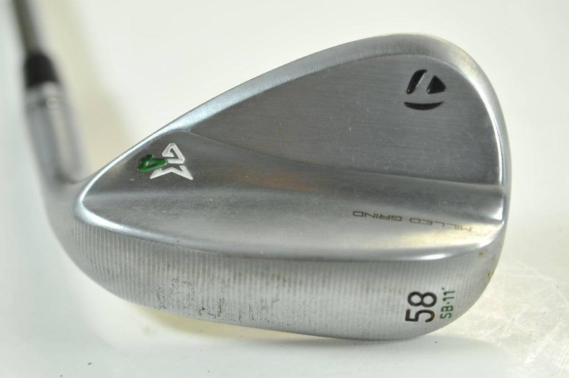 TaylorMade Milled Grind 4 Raw 58*-11 Wedge Right DG Wedge 115g Steel # 186908