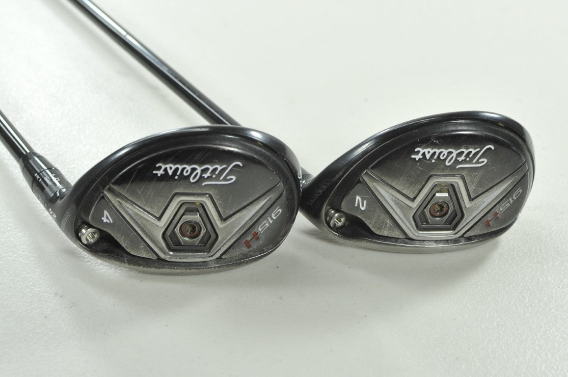 Titleist 915H 2-18* and 4-24* Hybrid Set Regular Flex Right Graphite # 207851