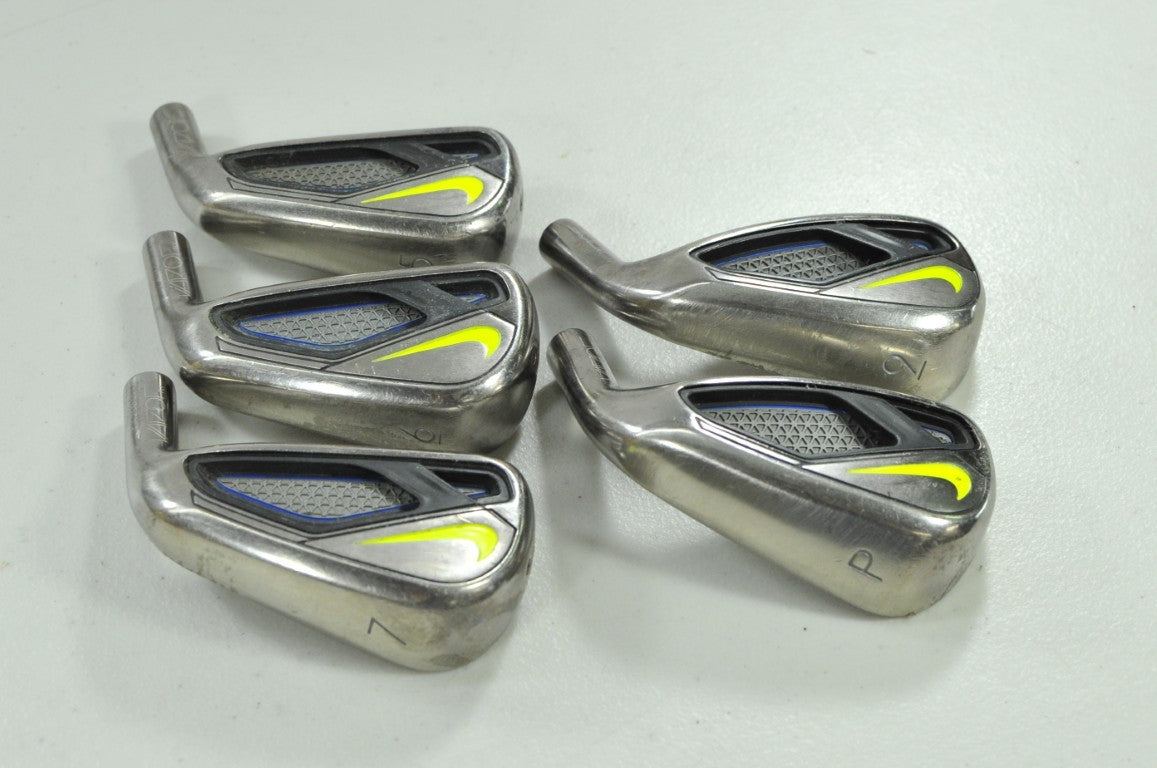 Nike Vapor Fly 5-7,9-PW Iron Set HEADS ONLY (no 8 iron)  #200792