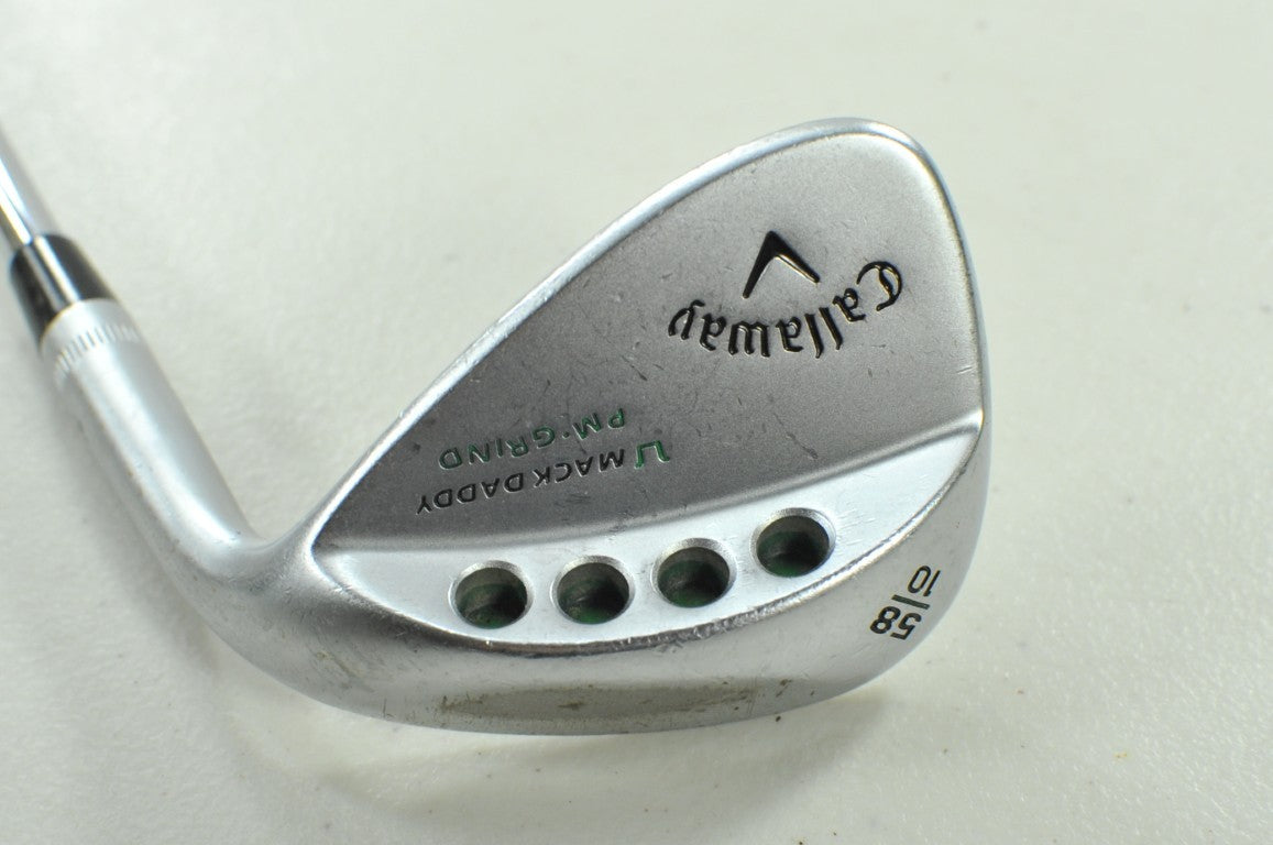 Callaway Mack Daddy PM Grind 58*-10 Wedge RH KBS Tour-V Wedge Flex Steel #204191