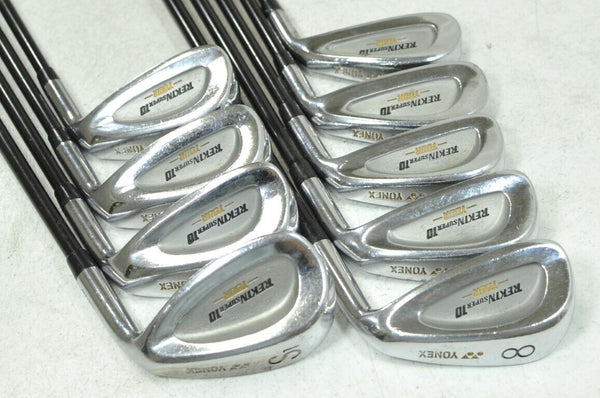 Yonex Rekin Super 10 Forged 3 - PW,AW,SW Iron Set Right Stiff Graphite #179681 - Golf Club Brokers