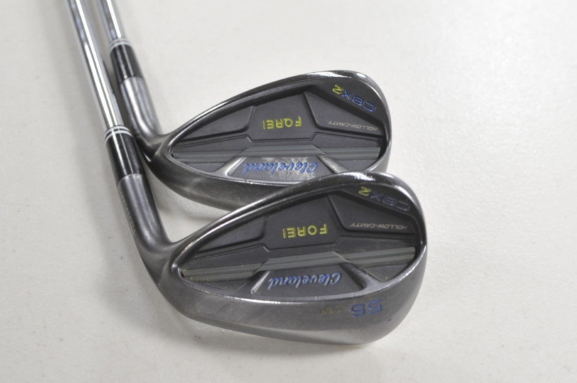 Cleveland CBX 2 Black Satin 52*, 56* Wedge Set Right DG 115g Steel # 218289