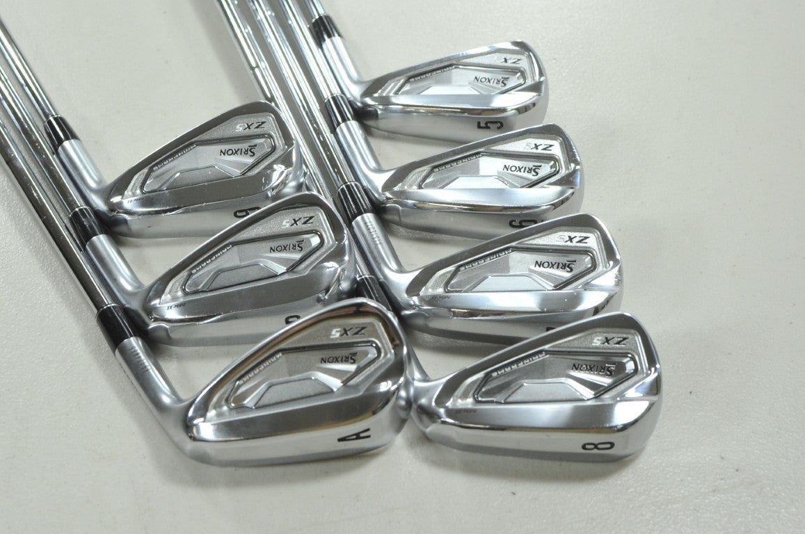 Srixon ZX5 MKII 5-PW,AW Iron Set Stiff Flex Right KBS Tour Lite Steel # 212052