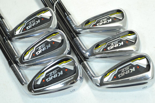 Cobra King Speedzone 6-PW,GW Iron Set Right Senior Flex Graphite # 178842