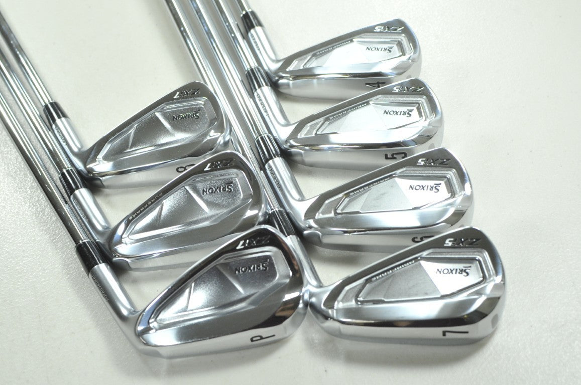 Srixon ZXi5/ZXi7 Combo 4-PW Iron Set Stiff Flex Right Project X LZ Steel #212502