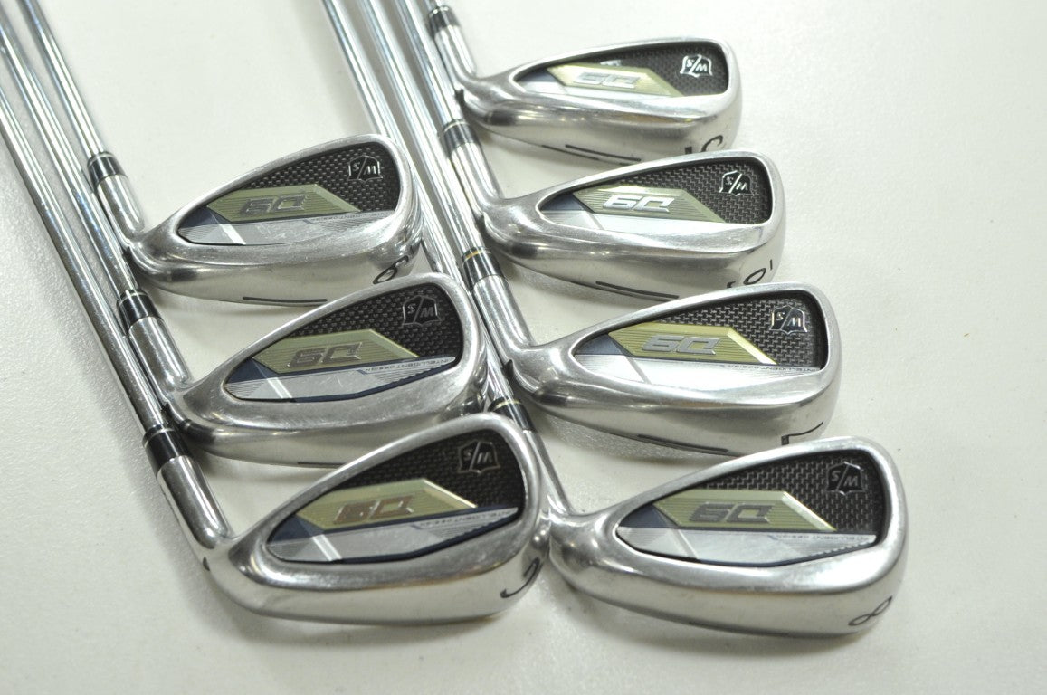 Wilson D9 5-PW,GW Iron Set Regular Flex Right KBS MAX Ultralite Steel # 210112