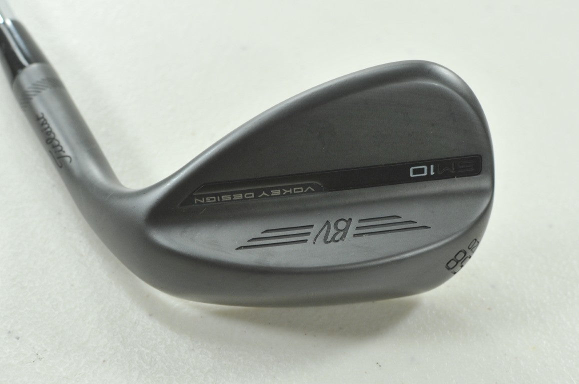 Titleist Vokey SM10 Jet Black 58*-12D Wedge Right Steel  # 207763