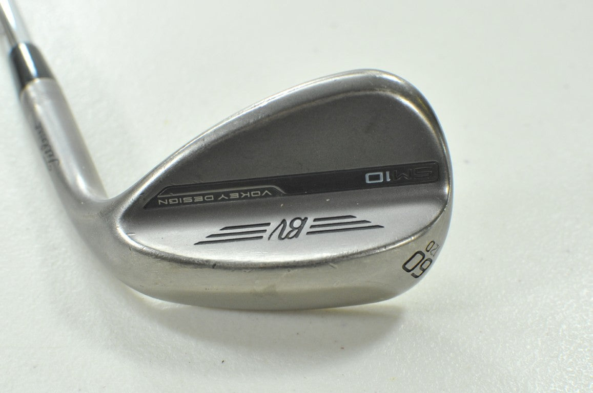 Titleist Vokey SM10 Nickel 60*-12D Wedge Right NS Pro Modus3 Stiff Steel #210947
