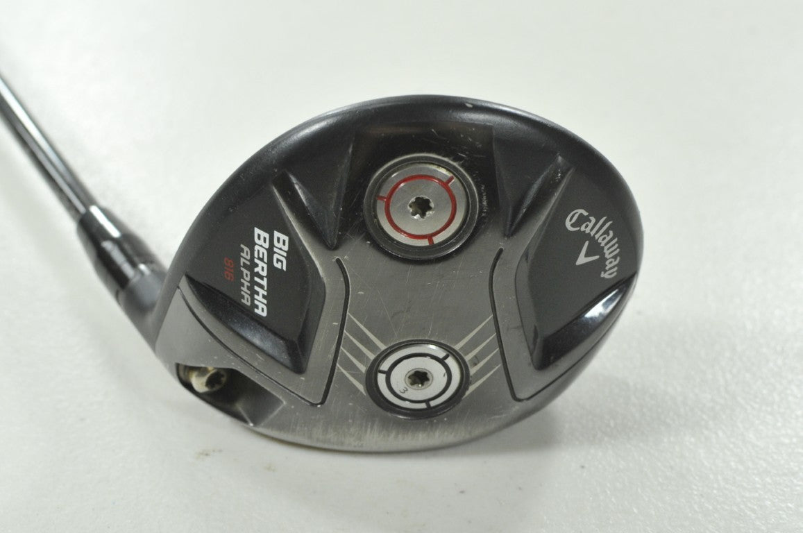 Callaway Big Bertha Alpha 816 14* Fairway Wood RH Stiff Flex Graphite # 212618