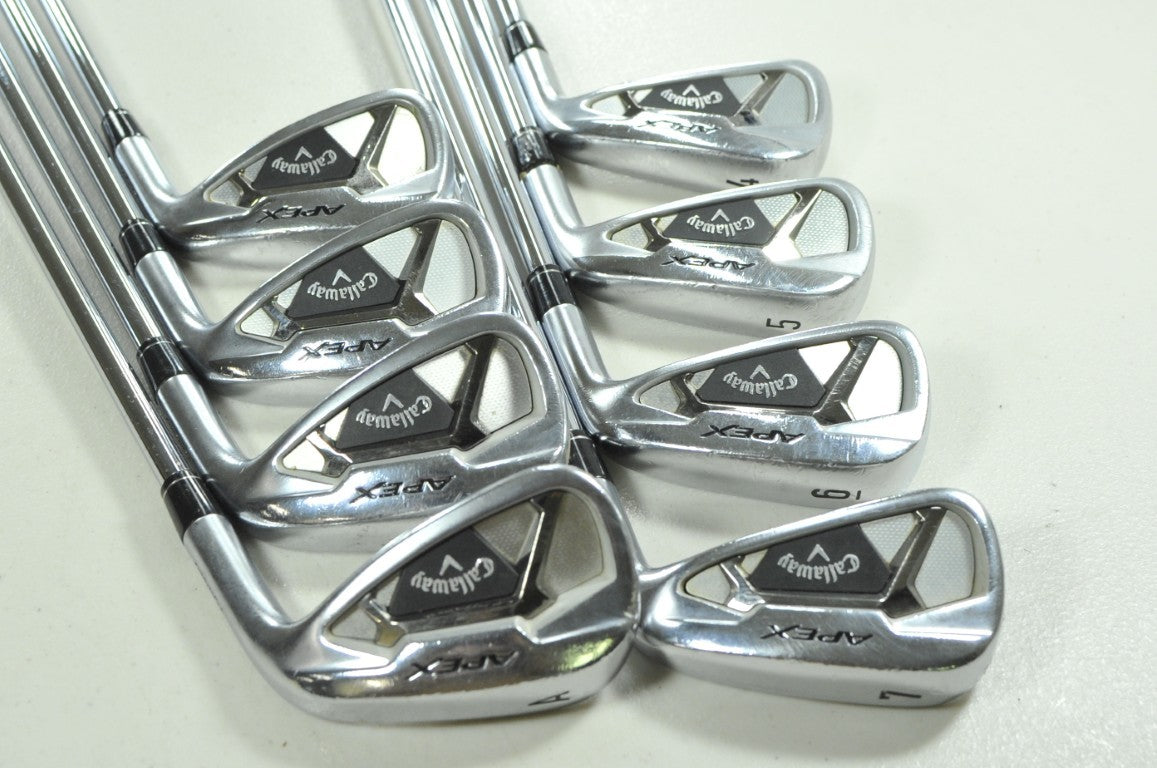 Callaway Apex 21 4-PW,AW Iron Set Regular Flex Right Elevate MPH Steel # 207039