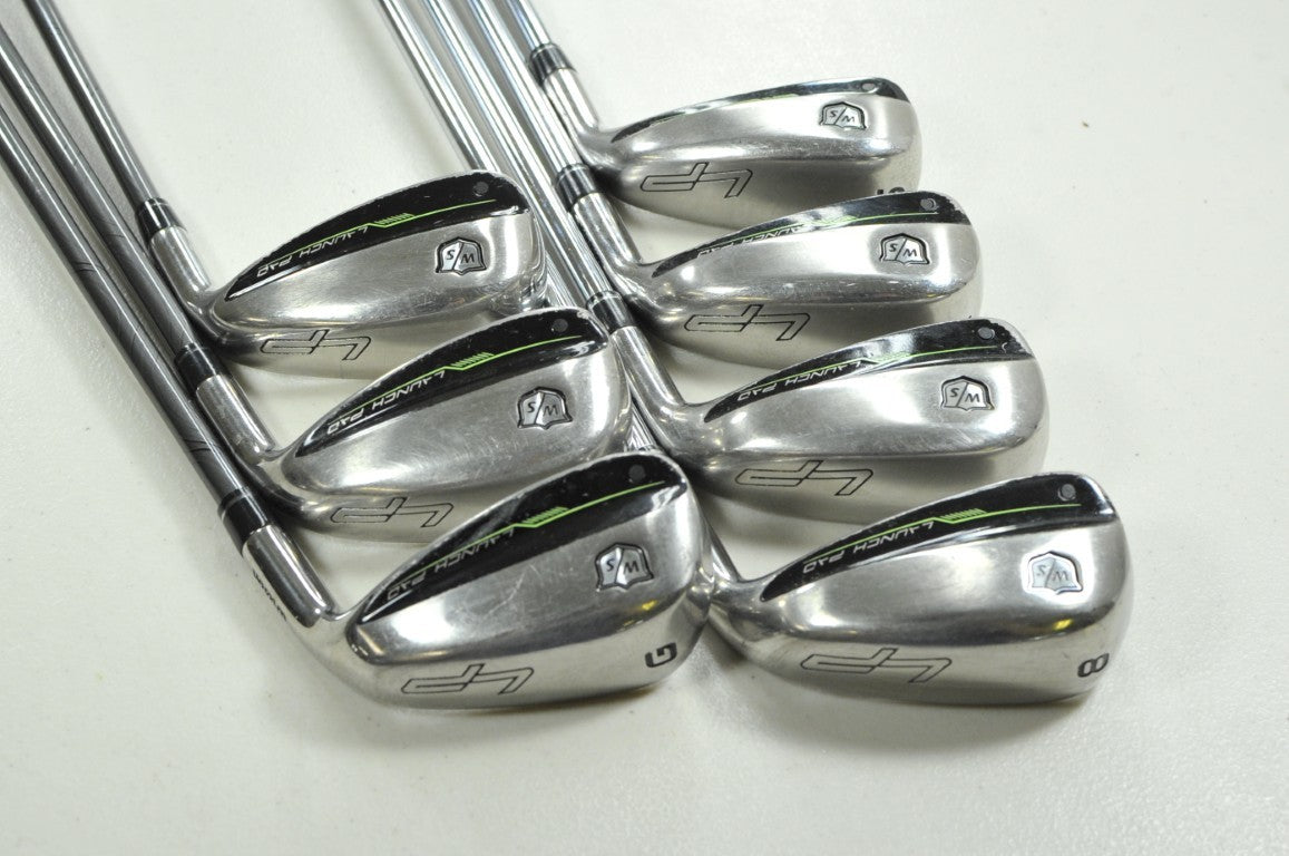 Wilson Launch Pad 2 5-PW,GW Iron Set Right Regular/Senior Graphite Steel #203008