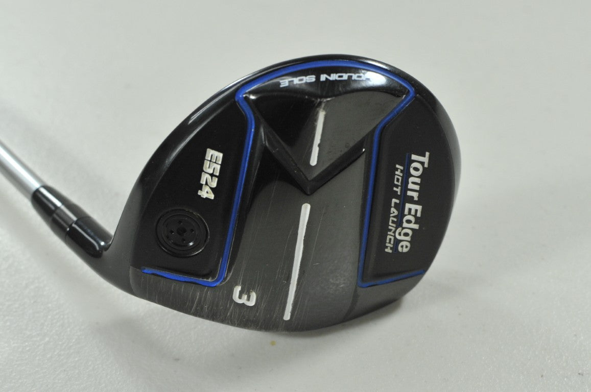 Tour Edge Hot Launch E524 #3 Fairway Wood Senior Flex RH Ascent Graphite #208884
