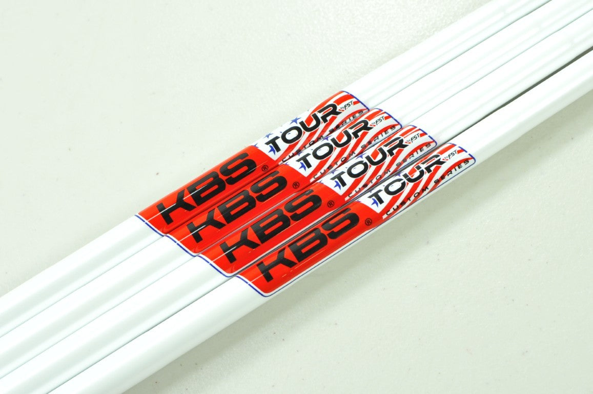 KBS Hi-Rev 2.0 Liberty USA White 4pc Wedge Shafts X Stiff .355 Tip Steel #201587