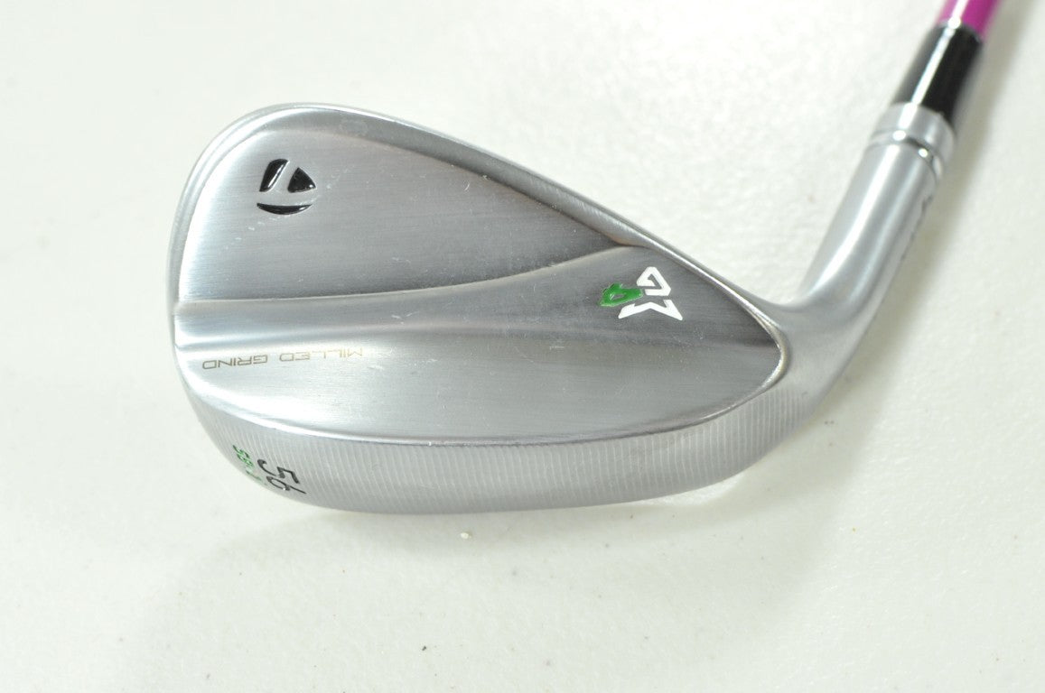 LEFT HANDED TaylorMade Milled Grind 4 Satin 56*-12 Wedge DG 115g Steel  # 206812