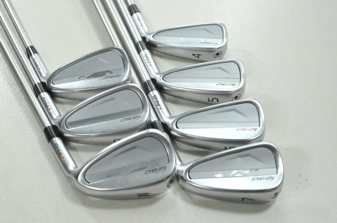 Ping i230 4-W Iron Set Stiff+ Flex Right KBS Tour C-Taper 125g Steel  # 209539