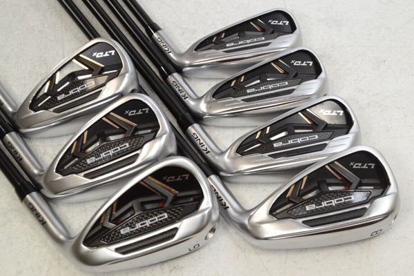 Cobra LTDx 5-PW,GW Iron Set Right Senior Flex KBS PGI 65 Graphite # 179128