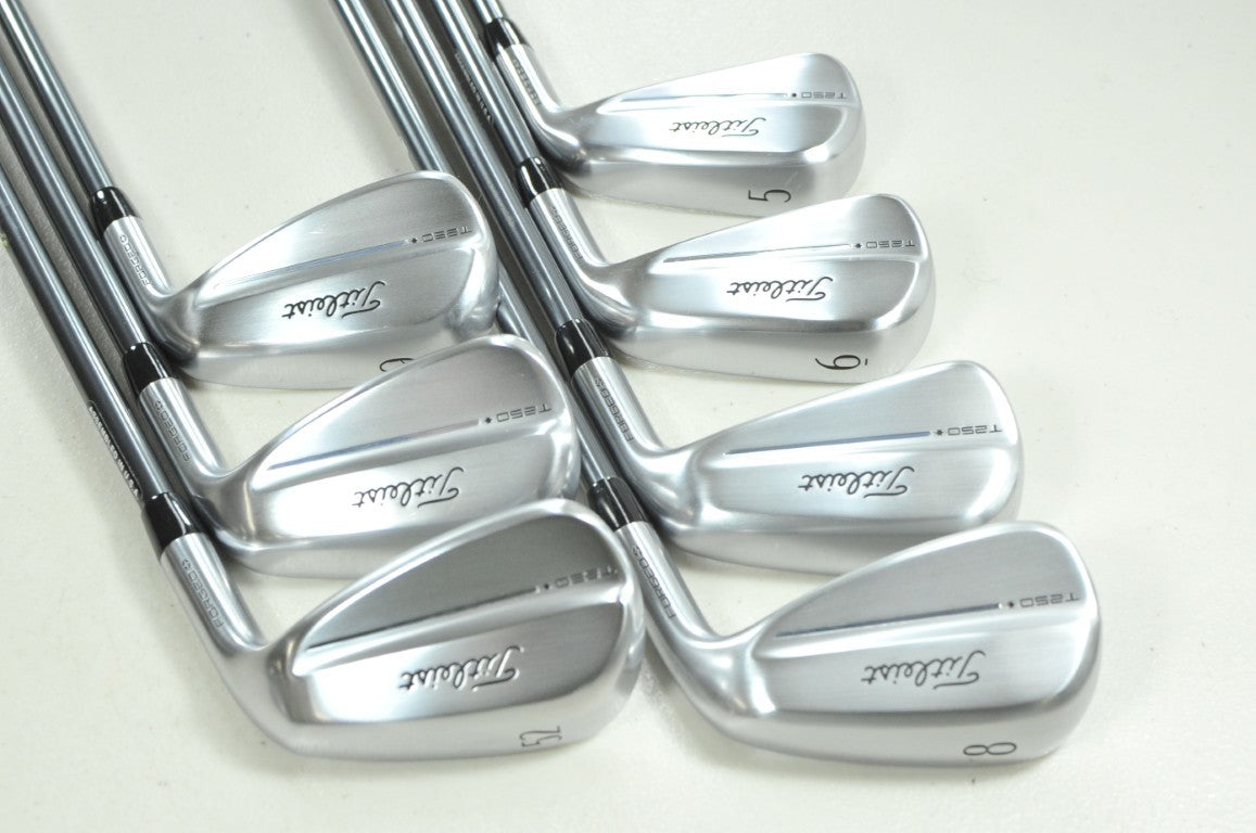 Titleist T250 2025 Launch Spec 5-PW,52* Iron Set Senior Flex R2 Graphite #206006