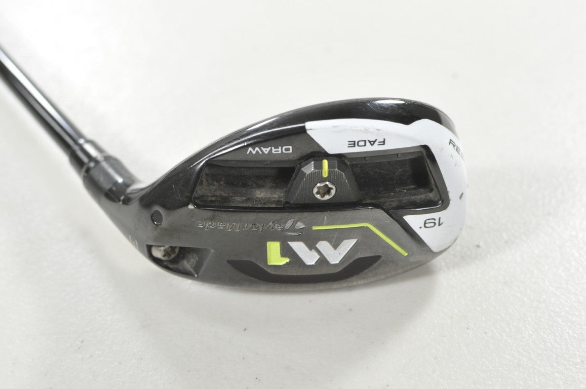 TaylorMade M1 Rescue 2017 3-19* Hybrid Stiff Flex RH Kuro Kage Graphite # 218215