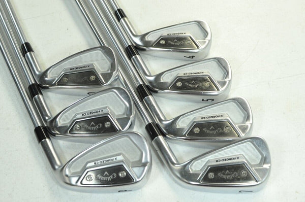 Callaway X Forged CB 21 4-PW Iron Set Right Stiff Project X IO 6.0 Steel #180375